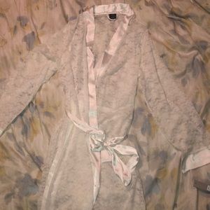 NWT lace robe
